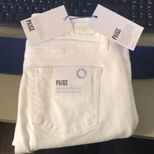PAIGE skyline straight mid rise straight leg